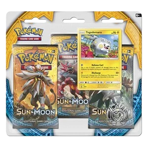 Sun & Moon: Togedemaru 3-Pack Blister