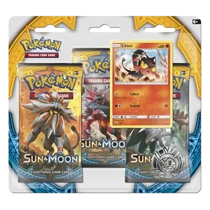 Sun & Moon: Litten 3-Pack Blister