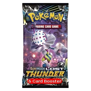 Lost Thunder Booster (6 Cards)