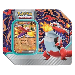 Tin Paldea Partners Flâmigator ex US — Pokémon (Anglais)