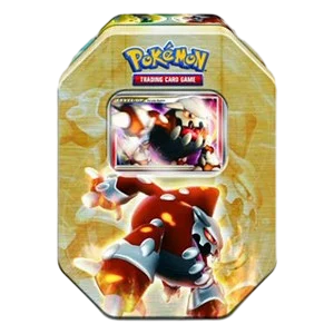 Tin 2008 Holiday Collector's Heatran LV.X — Pokémon