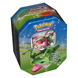 Tin 2009 Fall Collector's Rayquaza LV.X — Pokémon
