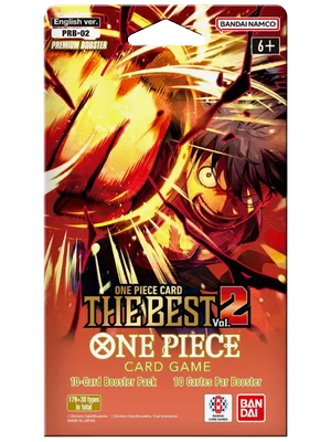 Booster sous blister Best Vol.2 — One Piece Card The Best Vol.2
