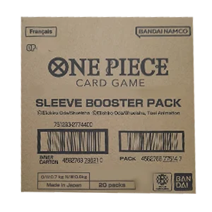 Case de Boosters sous blister Best Vol.2 20x Packs — One Piece Card The Best Vol.2