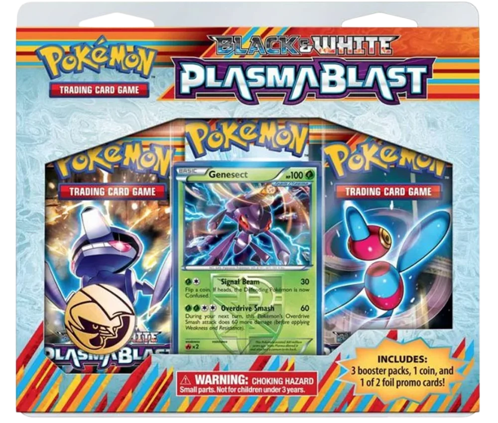 Plasma Blast: 3-Pack Blister (Genesect)