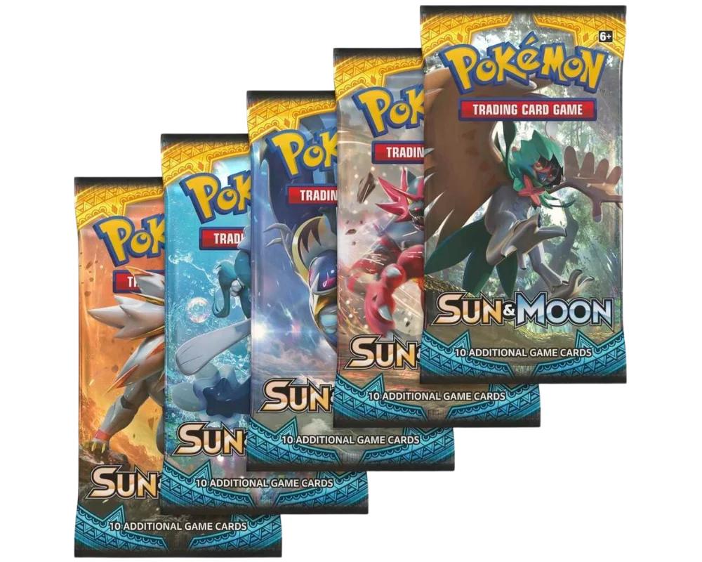 Sun & Moon: Booster Pack Art Set