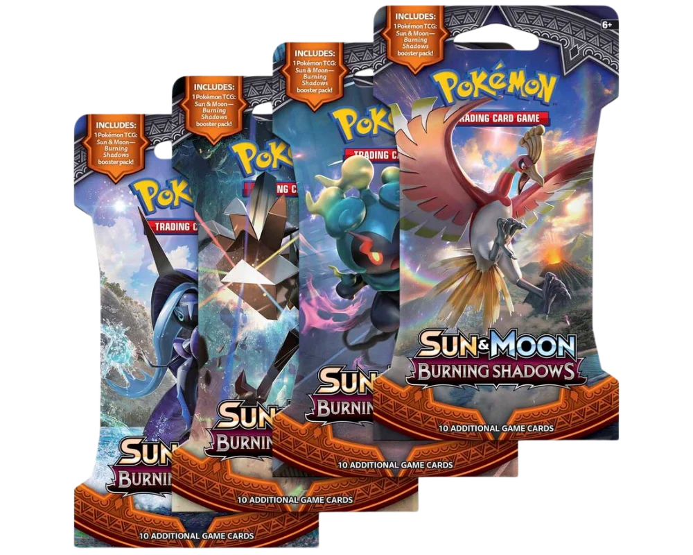 Burning Shadows: Sleeved Booster Pack Art Set