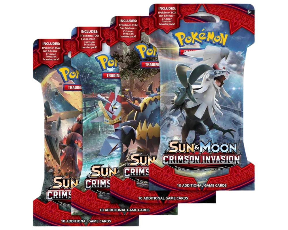 Crimson Invasion: Sleeved Booster Pack Art Set