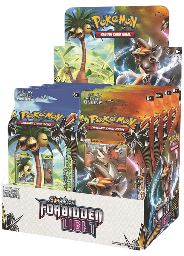 Forbidden Light: Theme Deck Display