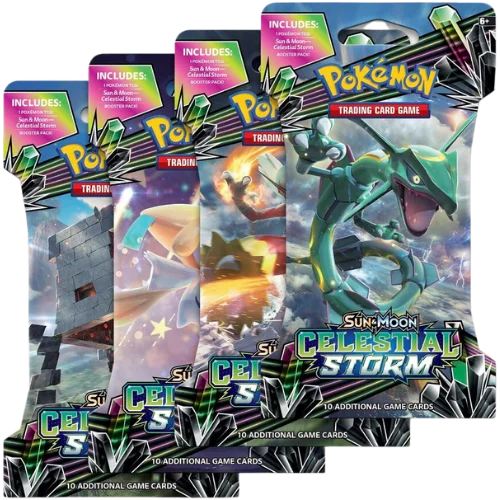 Celestial Storm: Sleeved Booster Pack Art Set