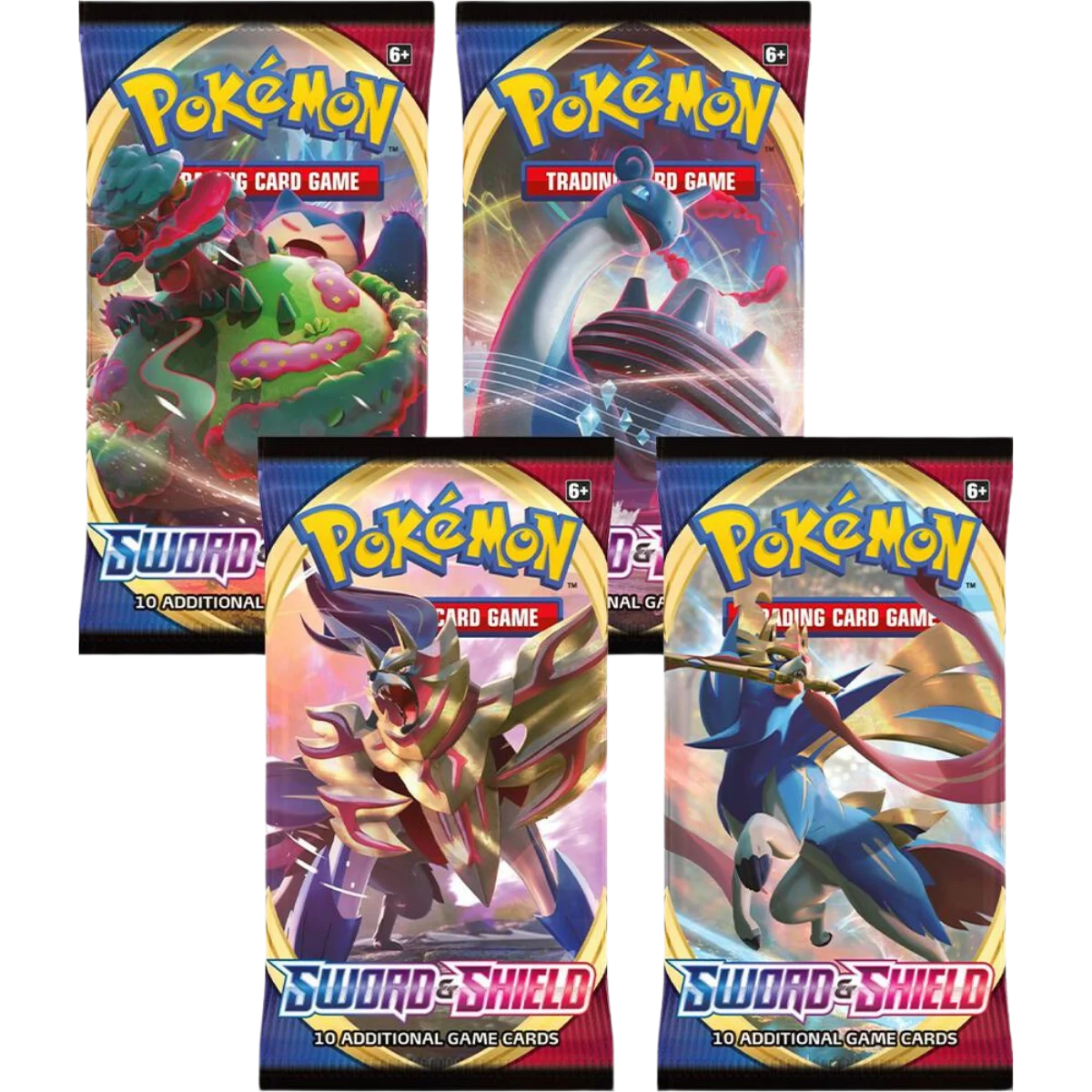 Sword and Shield: Base Set Booster Pack Art Set