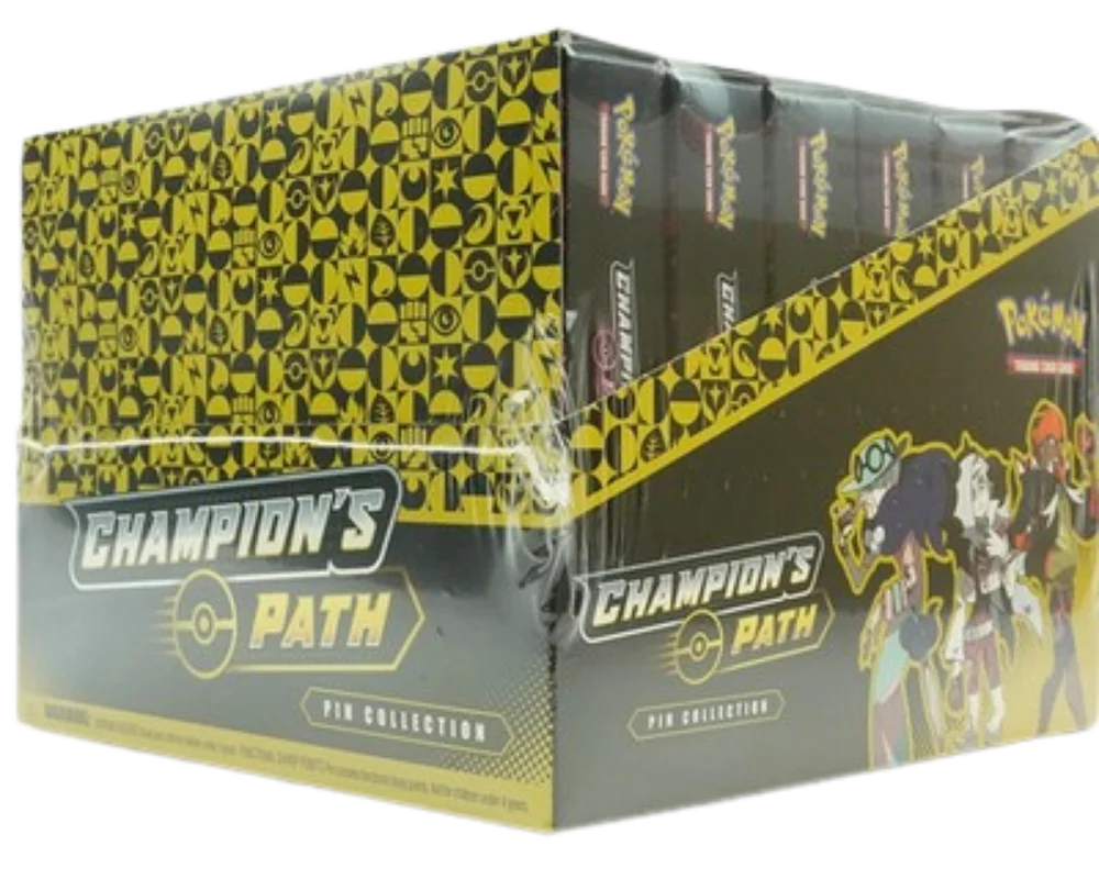 Champion's Path: Pin Collection Display - Ballonlea, Spikemuth, & Hammerlocke Gyms