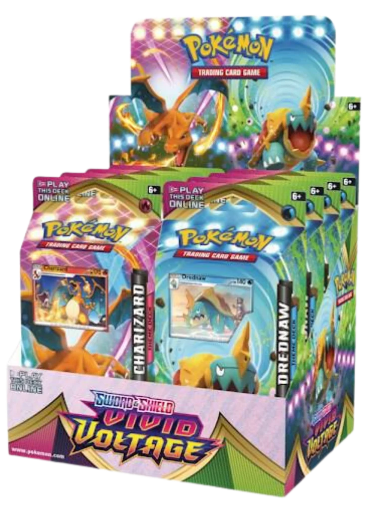 Vivid Voltage: Theme Deck Display