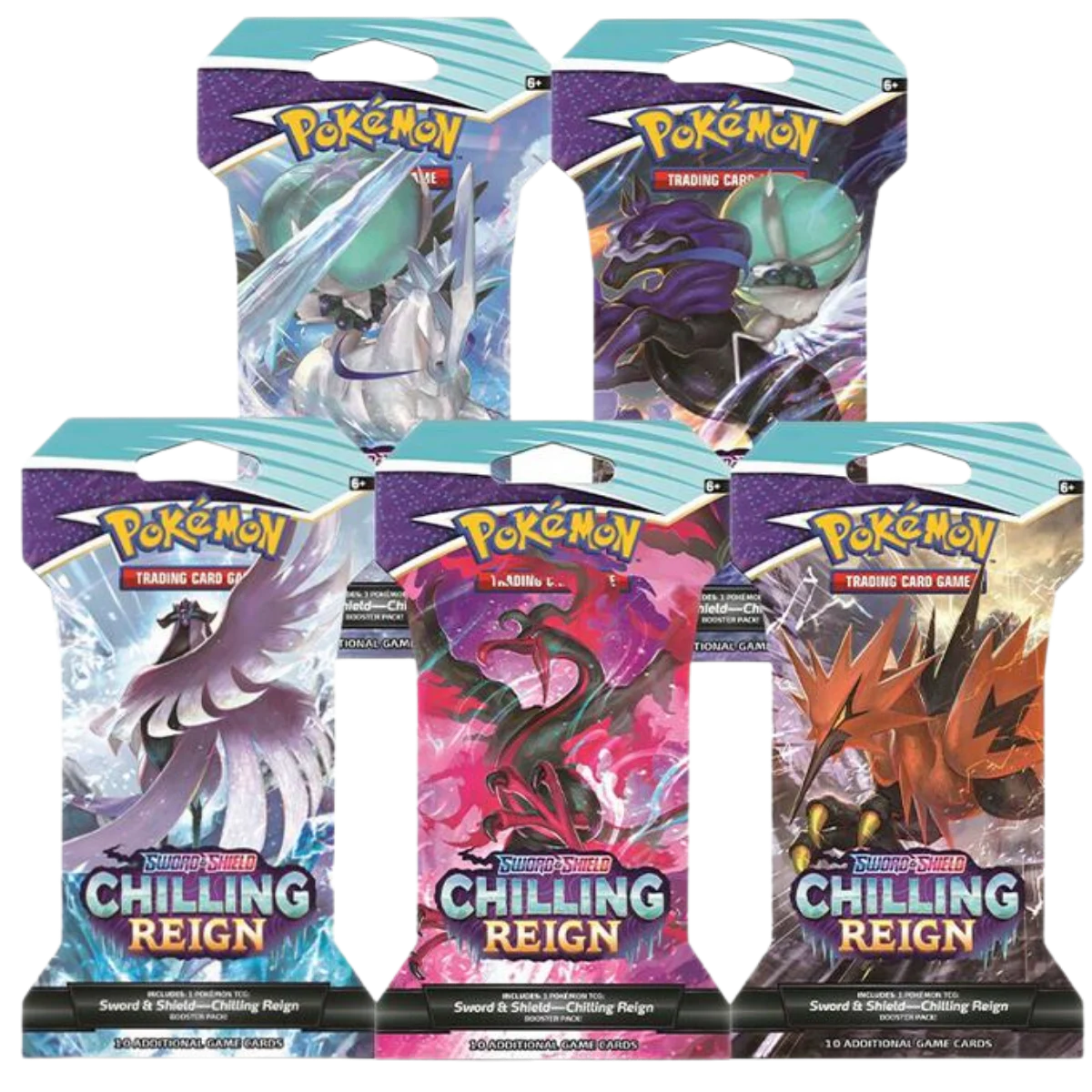 Chilling Reign: Sleeved Booster Pack Art Set