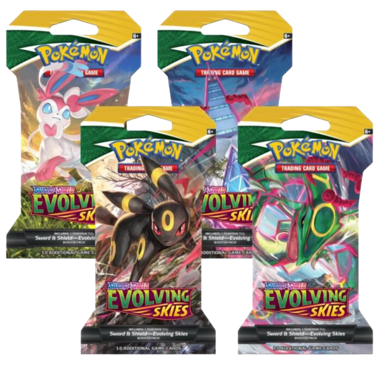 Evolving Skies: Sleeved Booster Pack Art Set