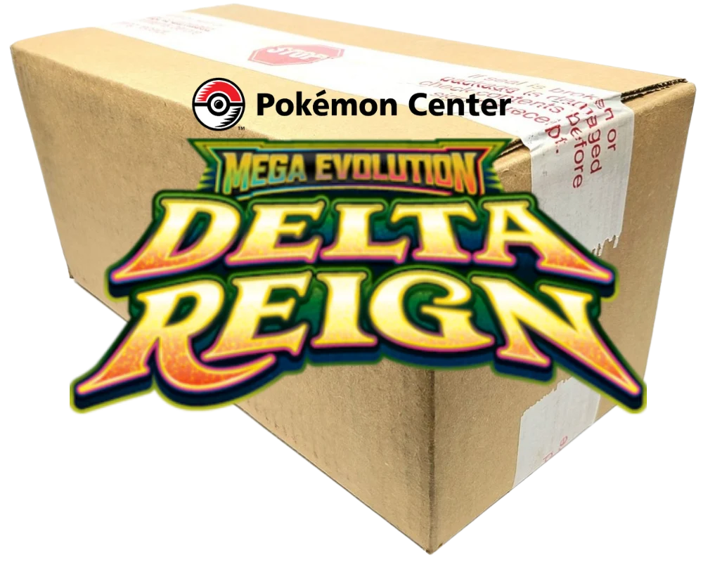 Case d'Elite Trainer Box Pokemon Center — Règne Delta (Anglais)