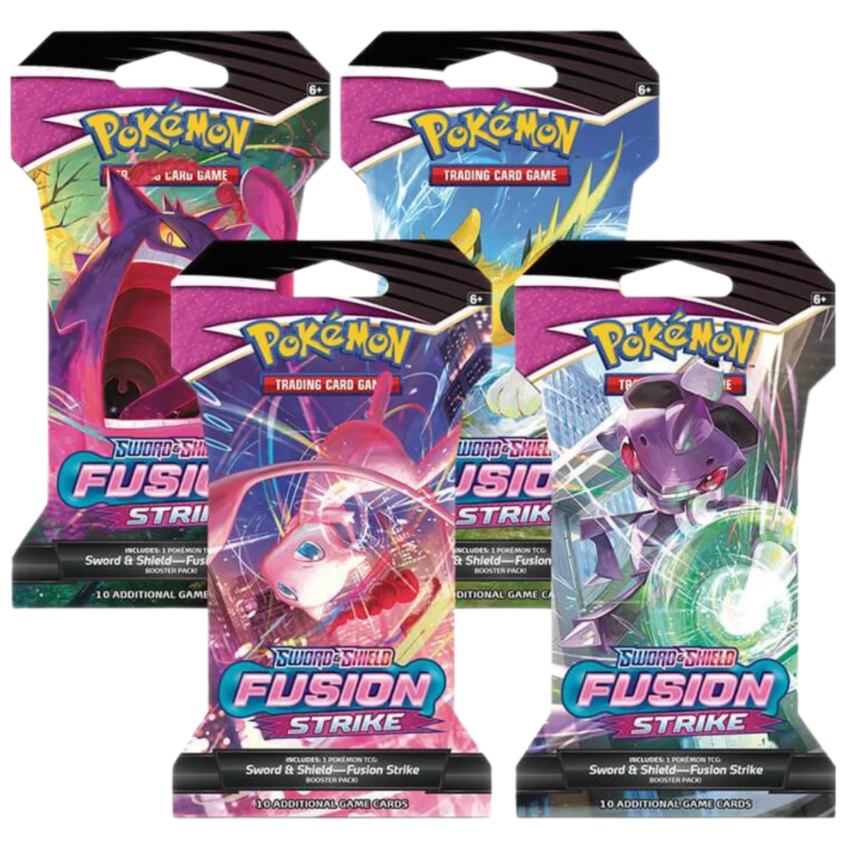 Fusion Strike: Sleeved Booster Pack Art Set