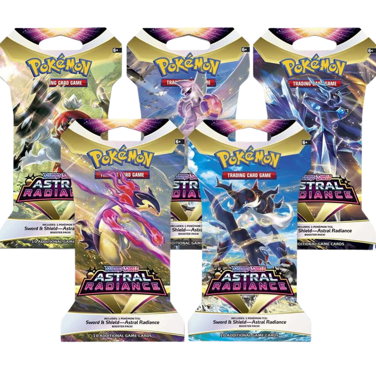 Astral Radiance: Sleeved Booster Pack Art Set