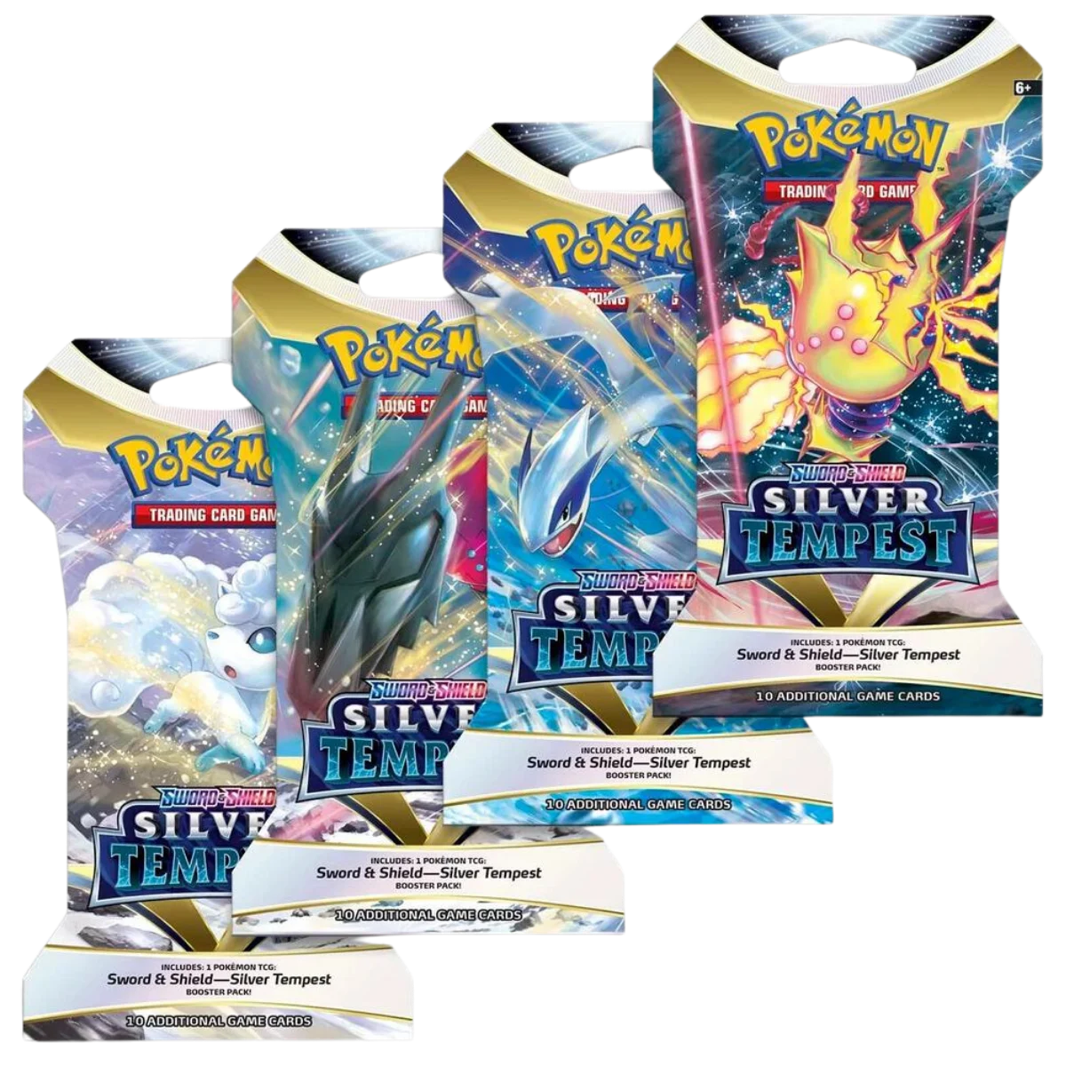 Silver Tempest: Sleeved Booster Pack Art Set