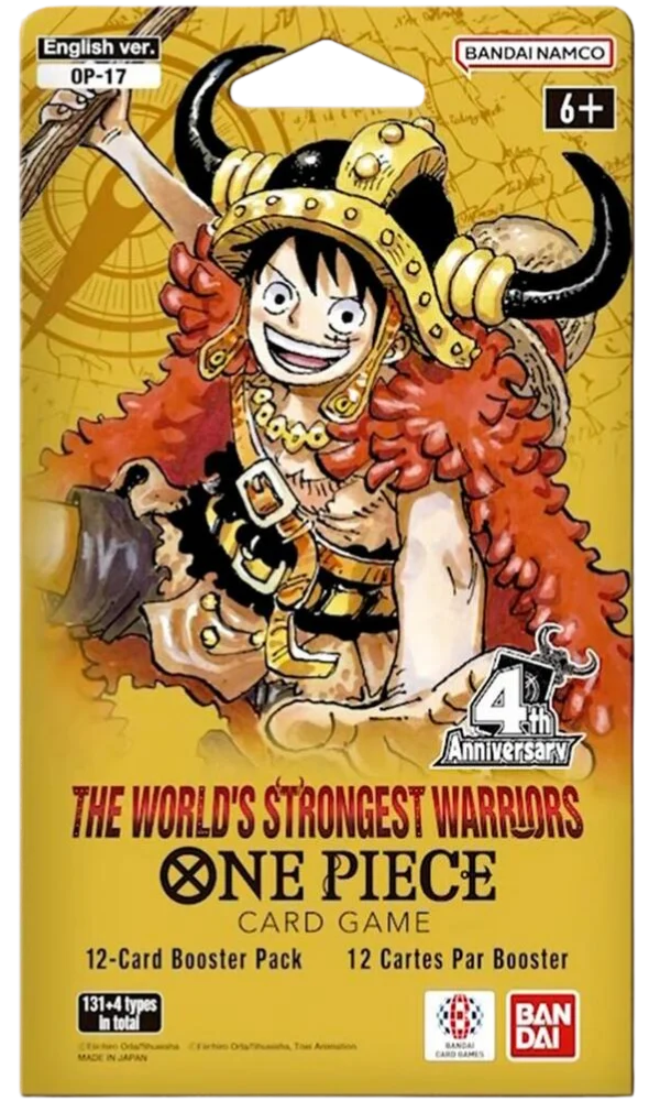 Booster sous blister — The World's Strongest Warriors