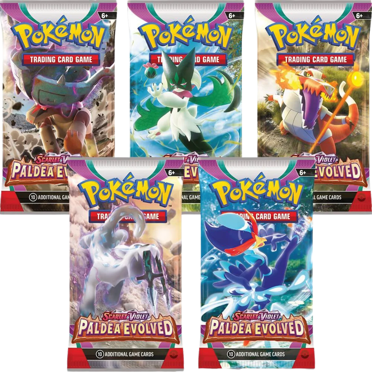 Paldea Evolved: Booster Pack Art Set
