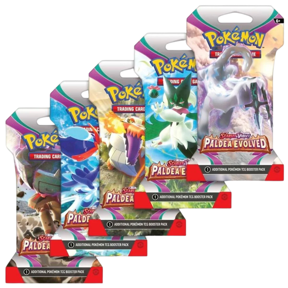 Paldea Evolved Sleeved Booster Pack Art Set