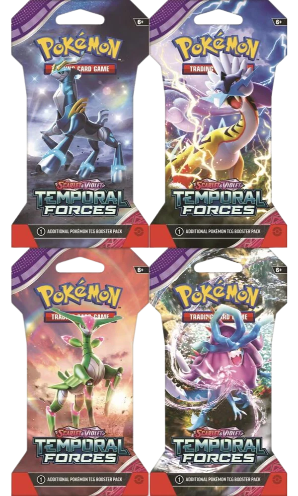 Temporal Forces: Sleeved Booster Pack Art Set