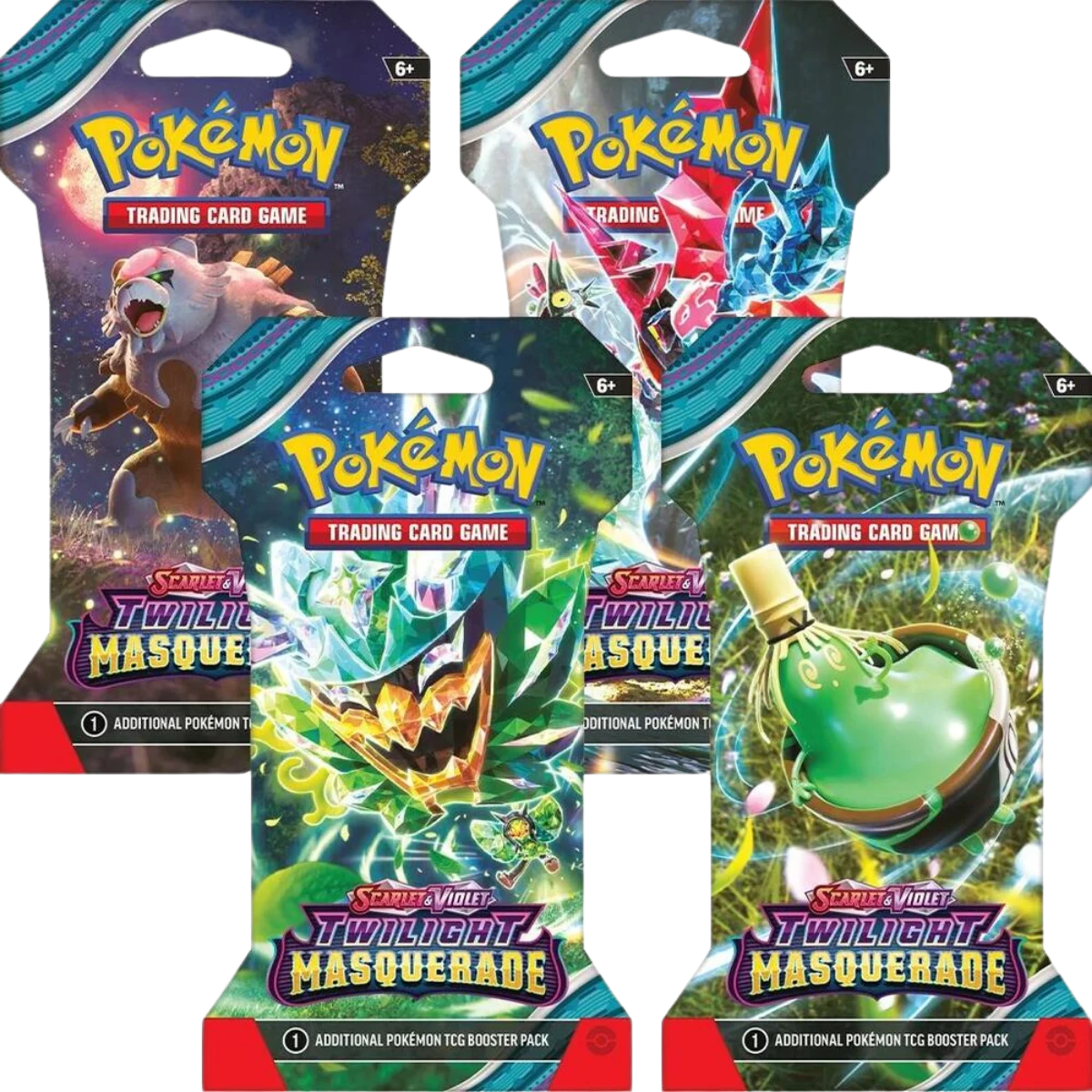 Twilight Masquerade: Sleeved Booster Pack Art Set