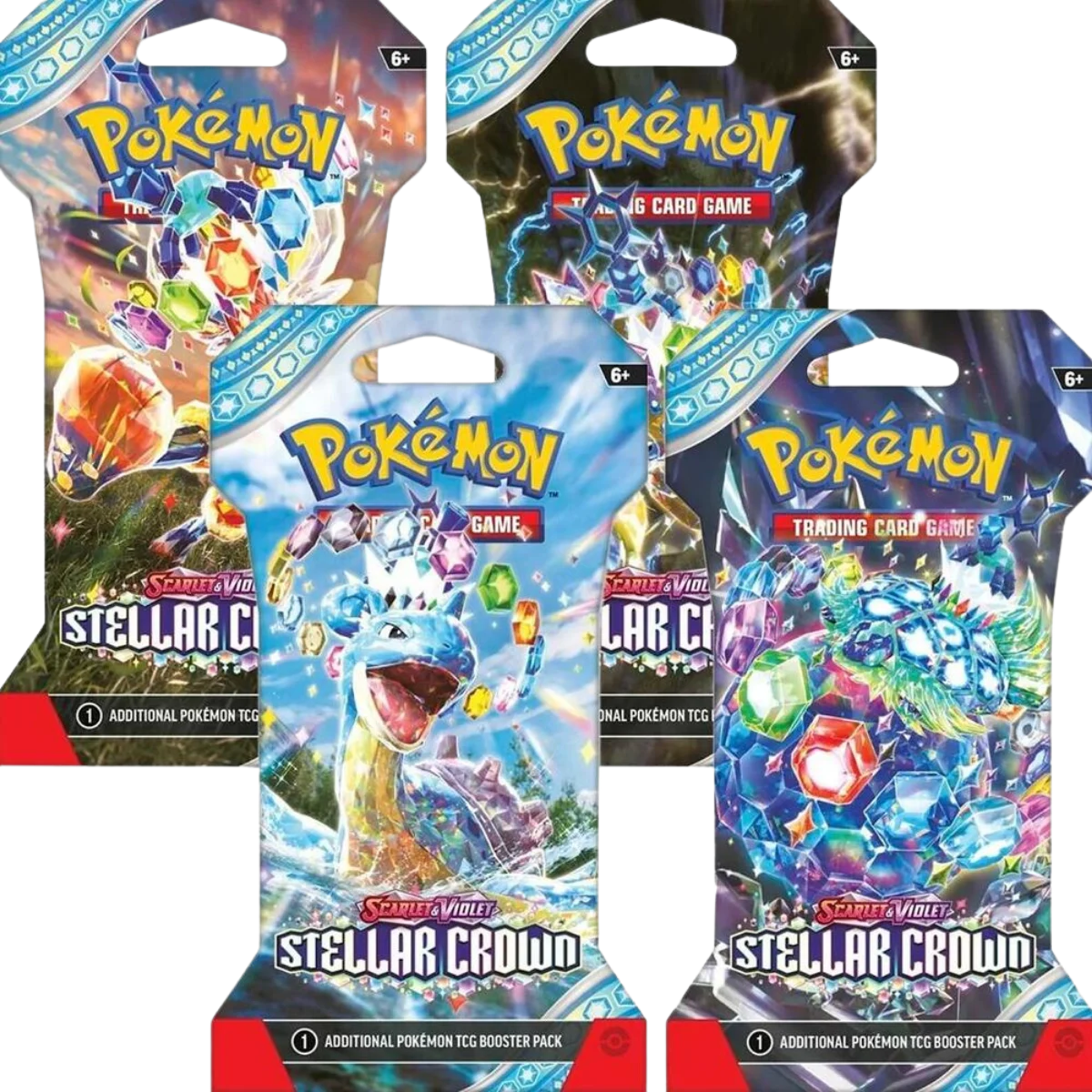 Stellar Crown: Sleeved Booster Pack Art Set