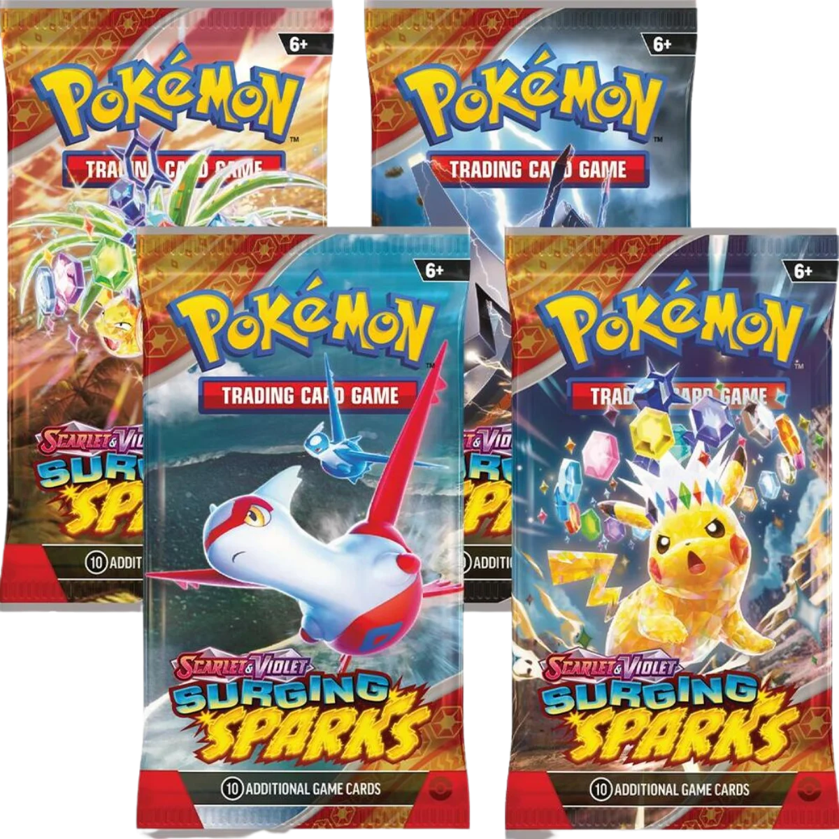 Surging Sparks: Booster Pack Art Set