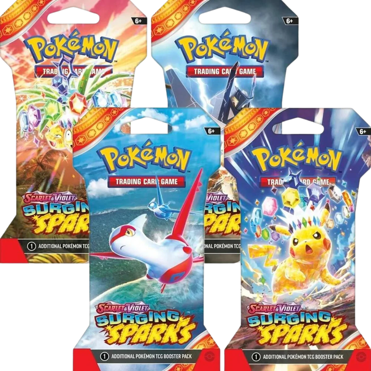 Surging Sparks: Sleeved Booster Pack Set