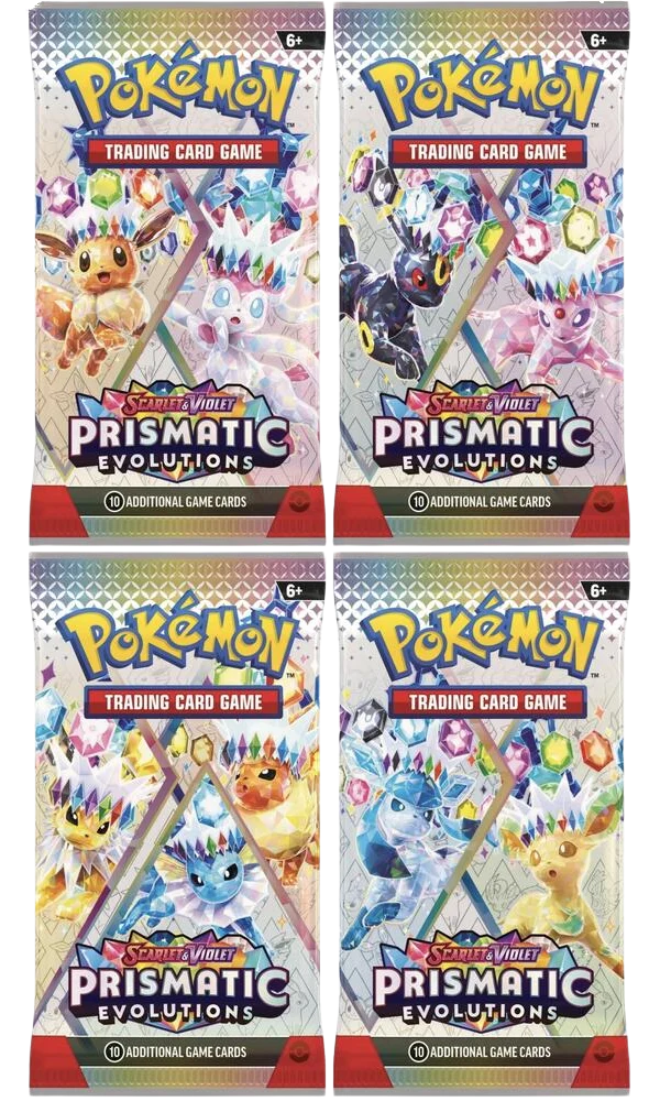 Prismatic Evolutions: Booster Pack Art Set