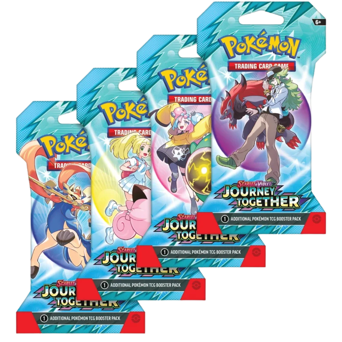 Journey Together: Sleeved Booster Pack Art Set