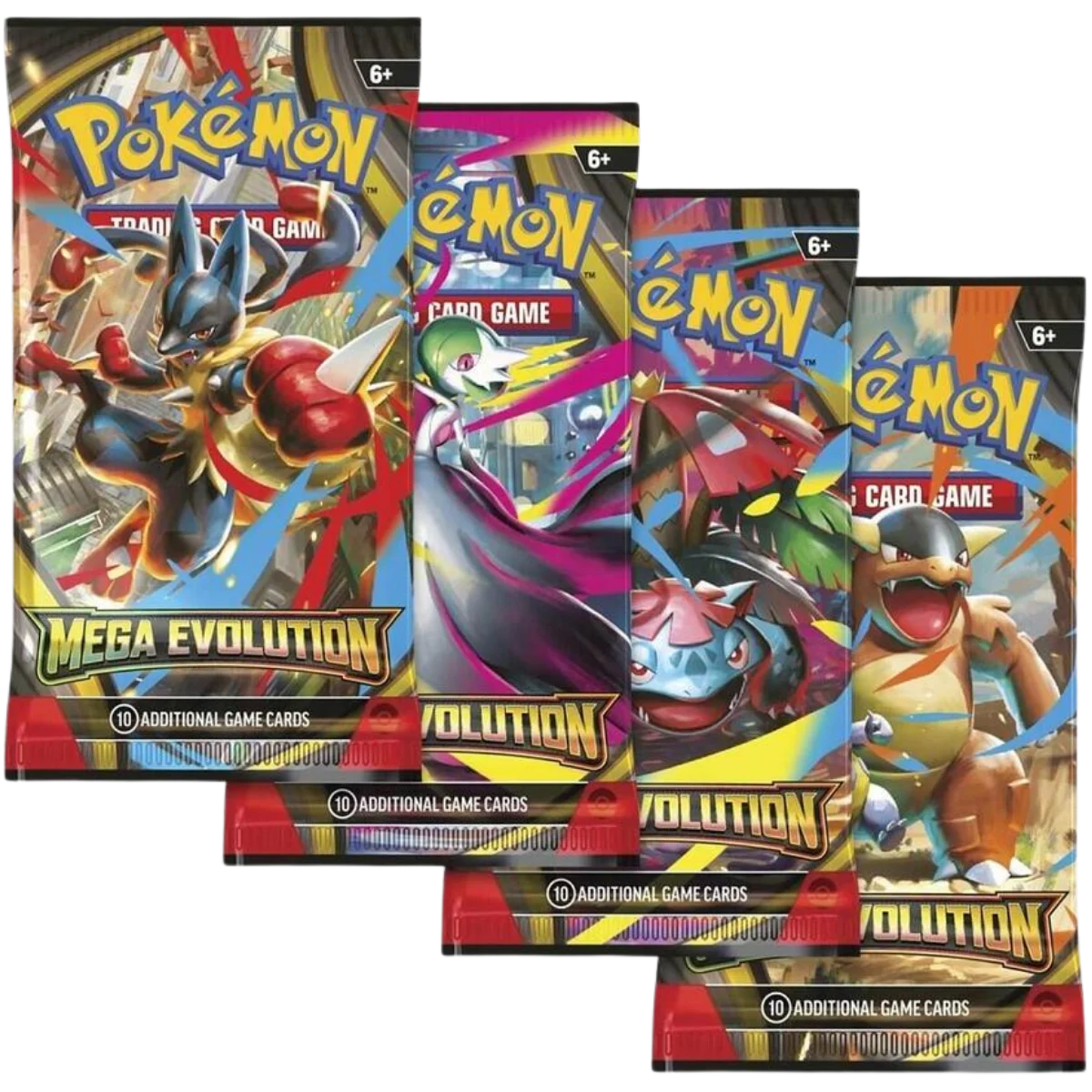 Mega Evolution: Booster Pack Art Set