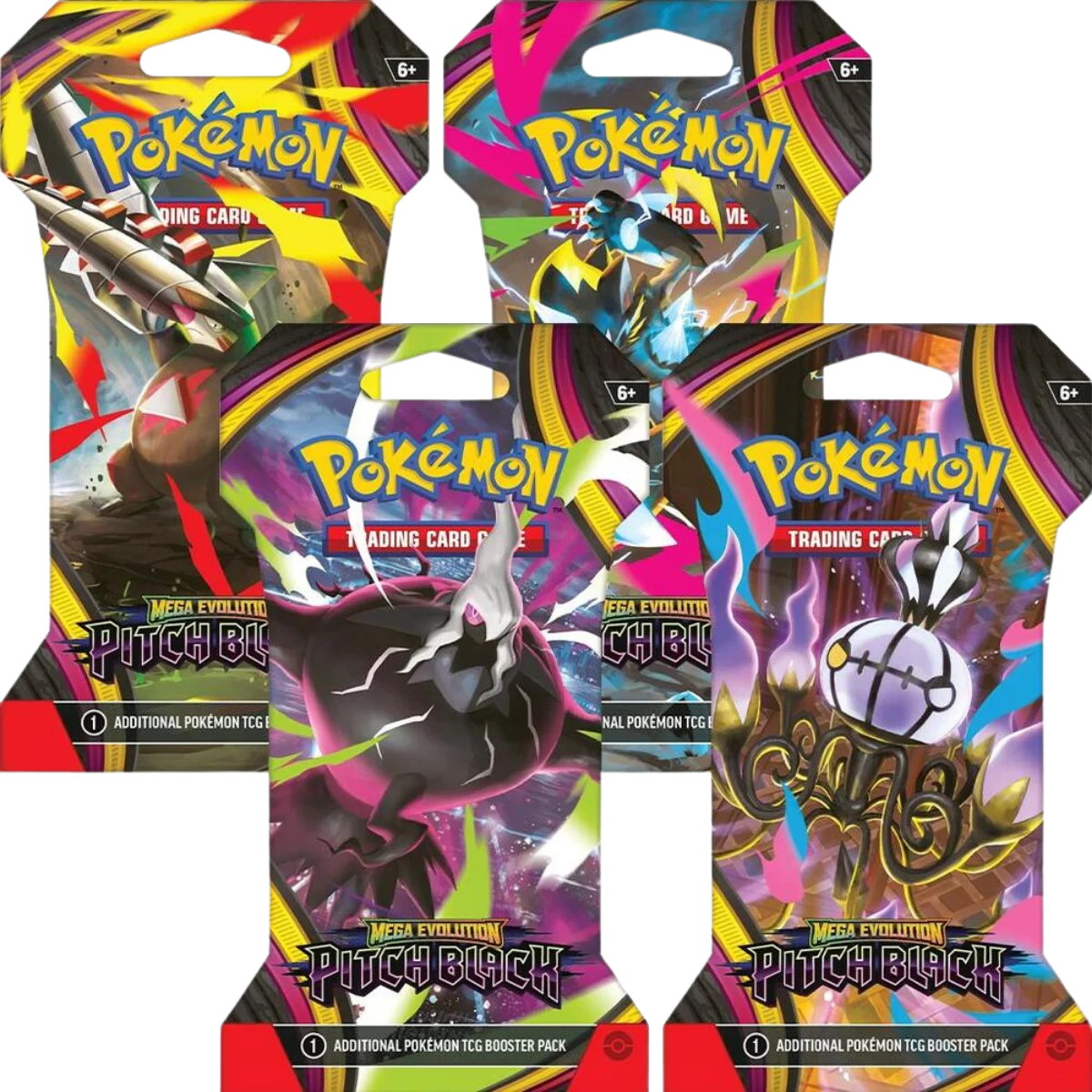 Pitch Black: Sleeved Booster Pack Art Set