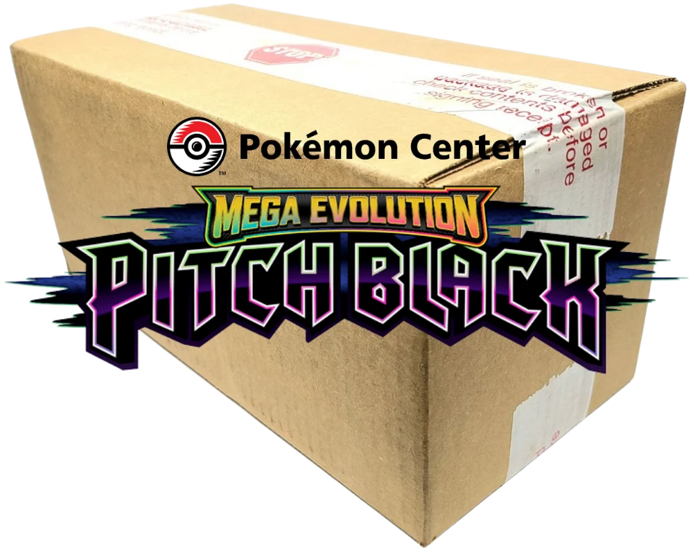 Pitch Black: Pokemon Center Elite Trainer Box Case