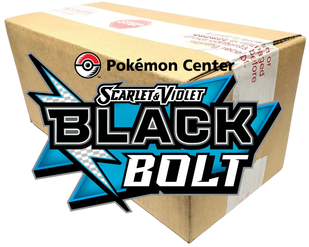 Black Bolt: Pokemon Center Elite Trainer Box Case