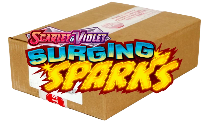 Surging Sparks: Booster Bundle Case