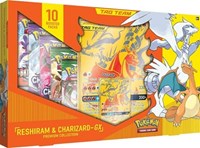 Coffret Premium Reshiram et Dracaufeu GX (Anglais)