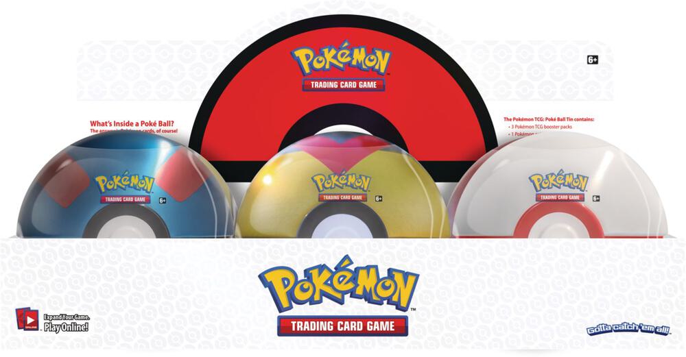 Display Poke Ball Tin Q1 2021 (Anglais)