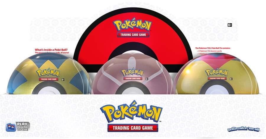 Display Poke Ball Tin Q2 2022 (Anglais)