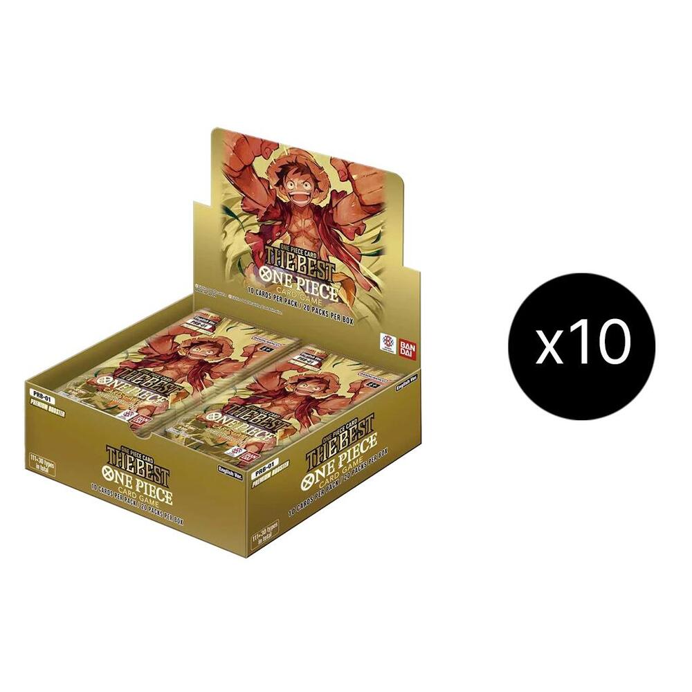 Case de Displays Premium Booster — Premium Booster -The Best- (Anglais)