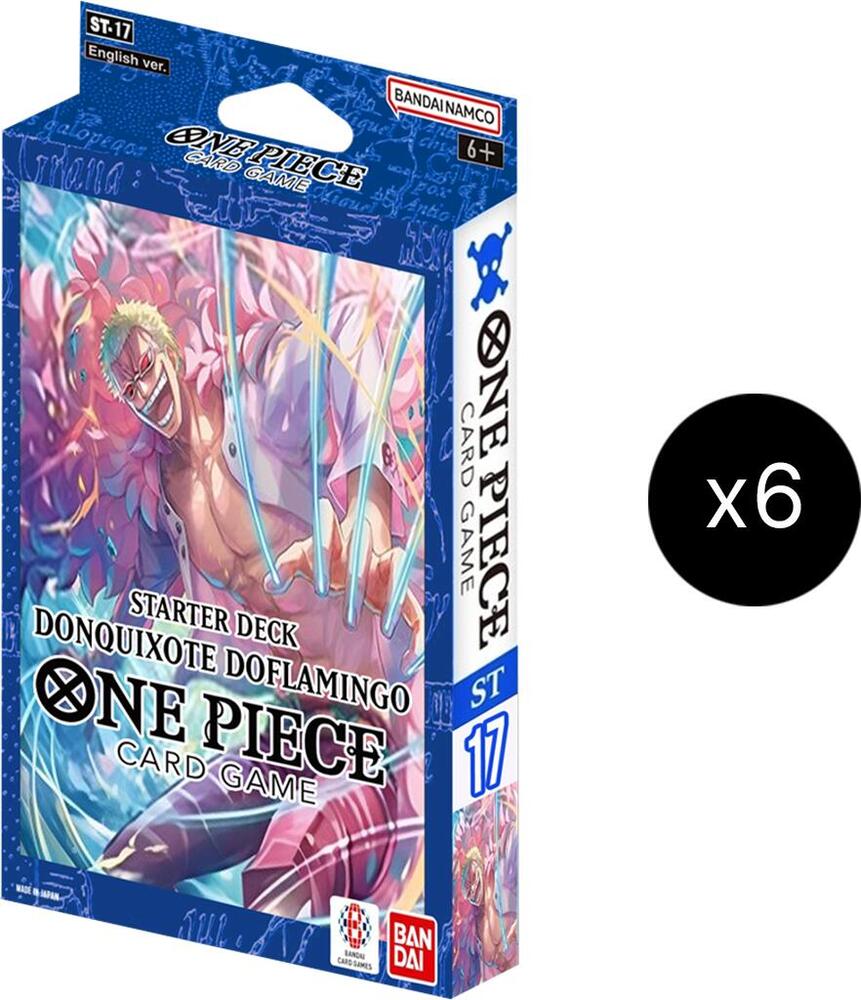 Display — Starter Deck 17: BLUE Donquixote Doflamingo (Anglais)