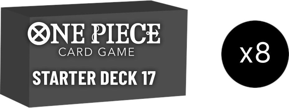 Display Case — Starter Deck 17: BLUE Donquixote Doflamingo (Anglais)