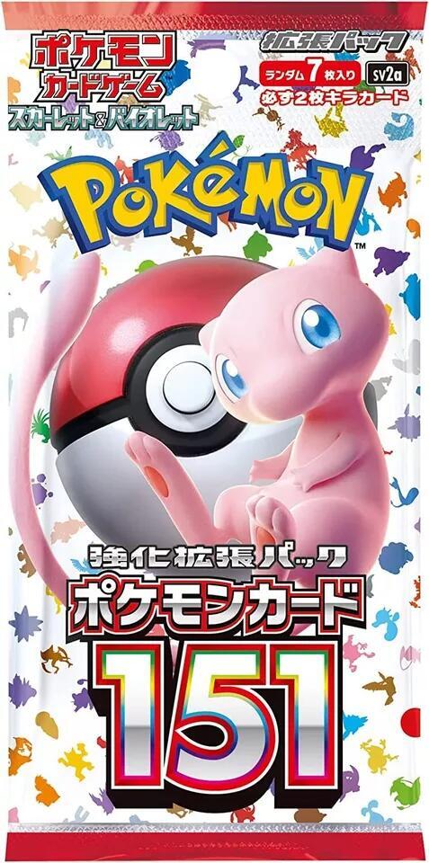 Booster — Pokemon Card 151 (Japonais)