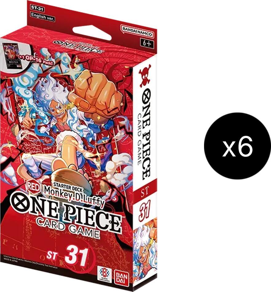 Display — Starter Deck 31: RED Monkey.D.Luffy (Anglais)