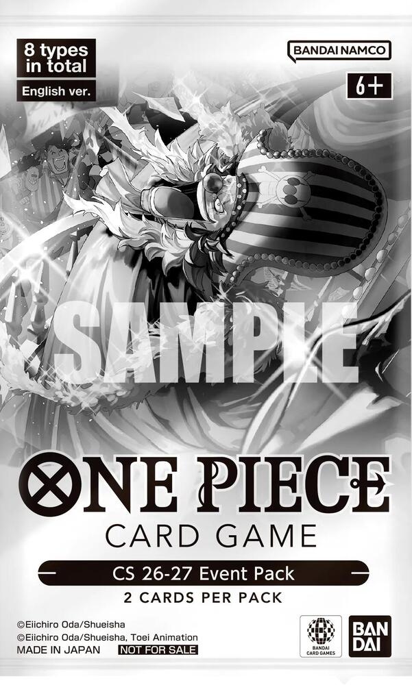 CS 26 27 Event Pack — One Piece Promotion Cards (Anglais)