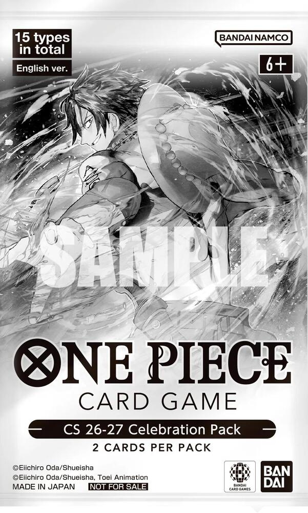 CS 26 27 Celebration Pack — One Piece Promotion Cards (Anglais)
