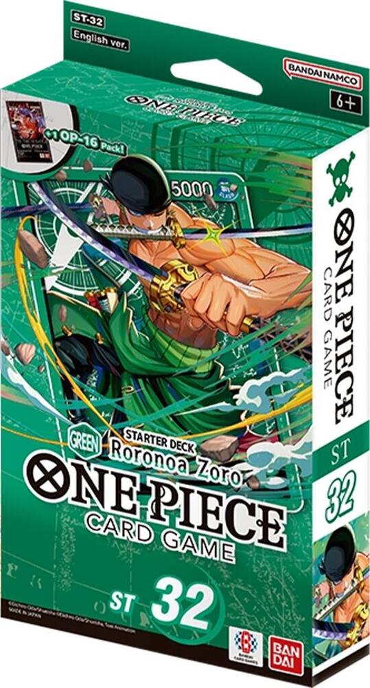 Starter Deck 32: GREEN Roronoa Zoro (Anglais)
