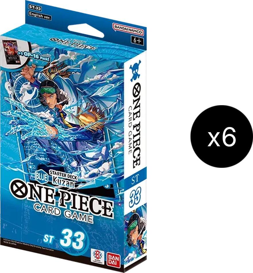 Display — Starter Deck 33: BLUE Kuzan (Anglais)